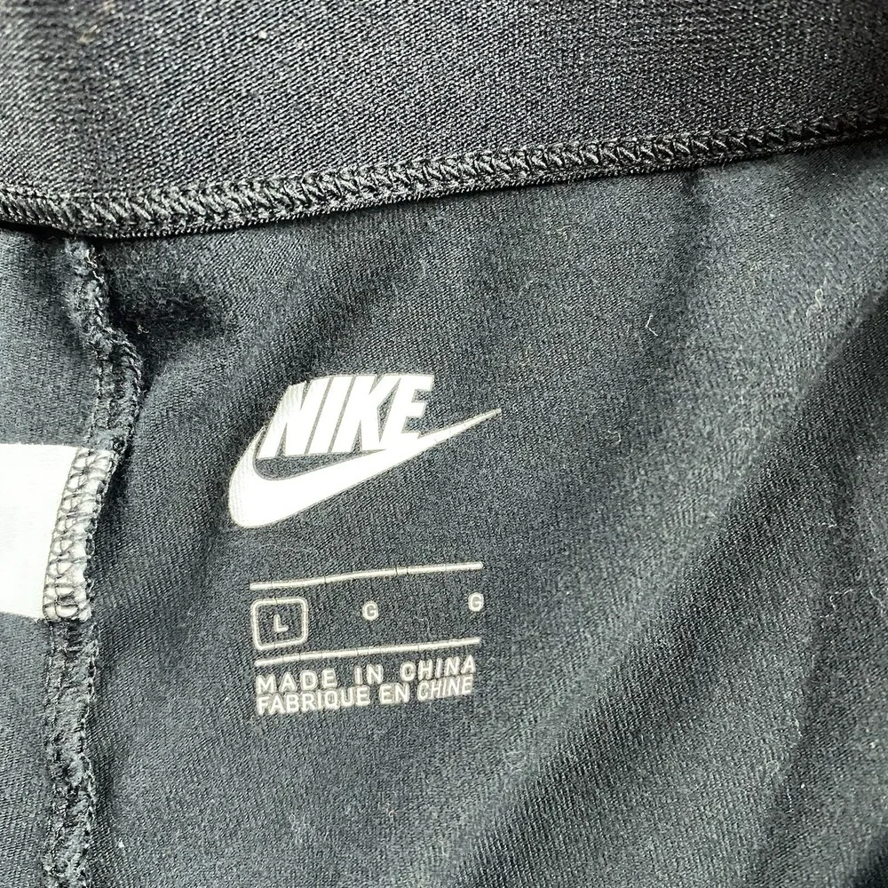 Nike Sweatpants Womens Large‎ Black White Logo